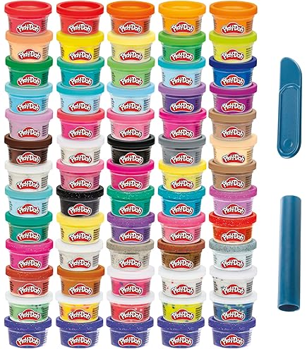 Amazon.com: Play-Doh Ultimate Color Collection 65-Pack of Modeling